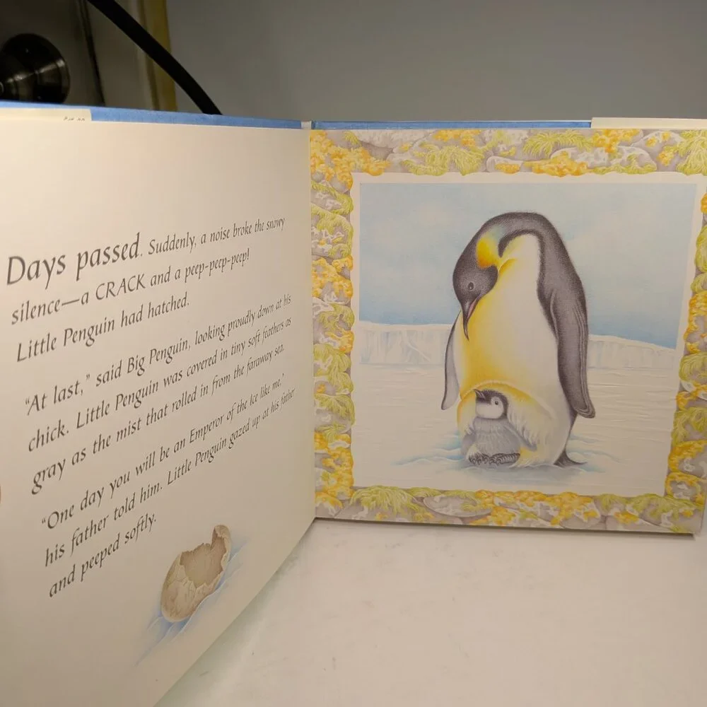 The Little Penguin hardback EMBOSSED book and Audio CD Scholastic